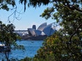 Sydney Opera House, and Harbour Bridge, NSW, Australia Royalty Free Stock Photo