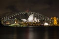 Sydney Opera House and Harbour Bridge