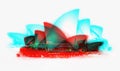 Sydney Opera House Illustration, Australia