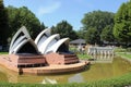 Sydney Opera House model at Minimundus, Klagenfurt