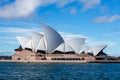 Sydney Opera House on a sunny day, view from the Park Hyatt Sydney