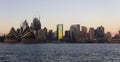 Sydney Opera House Sunsrise from Kirribilli