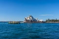 Sydney Opera house and Sydney transport ferry public transport in Circular Quay