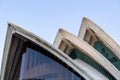 Sydney Opera House under blue skies Royalty Free Stock Photo