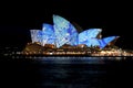 Sydney Opera House Vivid Royalty Free Stock Photo