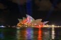 Sydney Opera House during Vivid Sydney Annual Festival