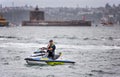 Sydney police on a jetski