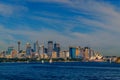 Sydney and sailing boats Royalty Free Stock Photo