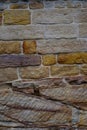 Sydney Sandstone Wall. Royalty Free Stock Photo
