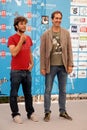 Sydney Sibilia and Paolo Calabresi at Giffoni Film Festival 2014 .