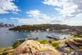 Sydney Skylinefropm Berrys Bay in Australia