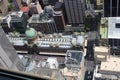 Sydney from top. The Sky Tower view Royalty Free Stock Photo