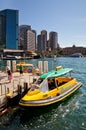 Sydney water taxi Royalty Free Stock Photo