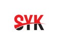 SYK Letter Initial Logo Design Vector Illustration Royalty Free Stock Photo