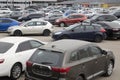 Car sales, secondary market. Parking of cars