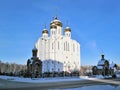 Syktyvkar. Stephen of Perm Cathedral Royalty Free Stock Photo