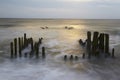 Sylt (Germany) - Groin in the sunset