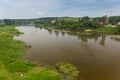 Sylva river in Kungur town, Russ Royalty Free Stock Photo