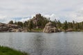 Sylvan Lake Landscape Royalty Free Stock Photo