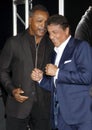 Sylvester Stallone and Carl Weathers