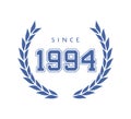 Since 1994 symbol