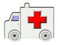 Symbol Ambulance, care