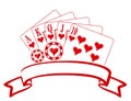 Symbol of casino.