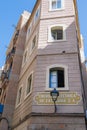 Symbol of Catalonia\'s Electric Power - Vintage Electric Streetlight on a Barcelona Street