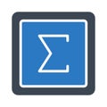 Symbol glyph colour vector icon