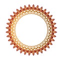 This is a symbol design or ornament object logo to complement the abstract design