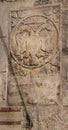 A Symbol of Double-headed eagle in The Church  of Holy Sepulchre, Jerusalem, Israel Royalty Free Stock Photo