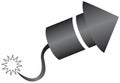 Symbol of firecrackers Royalty Free Stock Photo