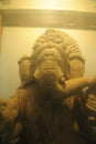 Symbol of Ganesha, god in hinduism Royalty Free Stock Photo