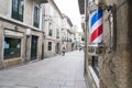 Symbol of hairdressing in Pontevedra Spain