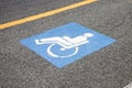 Symbol of the handicapped person