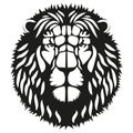 Symbol head of the lion