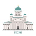 The symbol of Helsinki, Finland - Cathedral