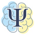 Symbol icon of the academic disciplinary psychology science