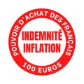 Symbol inflation allowance in french language