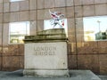 Symbol of London Bridge near the Entrance to the Bridge