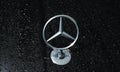 Symbol of Mercedes Benz.