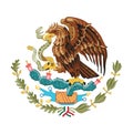 Symbol of Mexico, vector illustration.
