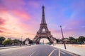 symbol of Paris and all of France is the elegant and unique Eiffel tower. Photo Taken in the area of Trocadero square during Royalty Free Stock Photo