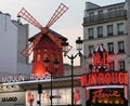 Symbol of Paris Moulin Rouge, France