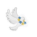 the symbol of peace, harbinger of peace, pray for Ukraine, stop the war