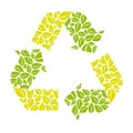 symbol reuse, reduce and recycle icon Royalty Free Stock Photo