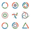 Symbol Set, vector illustration.