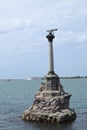 The symbol of Sevastopol - the Monument to the scuttled ships Royalty Free Stock Photo