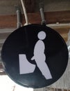 symbol show men toilet