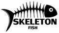 Symbol of Skeleton fish.